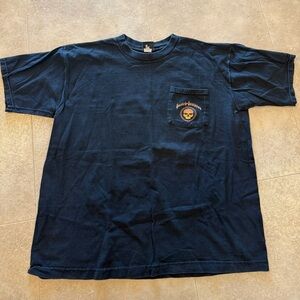 Harley Davidson skull pocket tshirt